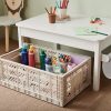 Storage Great Little Trading Co. Modular Storage | Aykasa Maxi Folding Crate, Coconut Milk Off-White