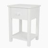 Storage Great Little Trading Co. Bedroom Storage | Lulworth Bedside Table, White