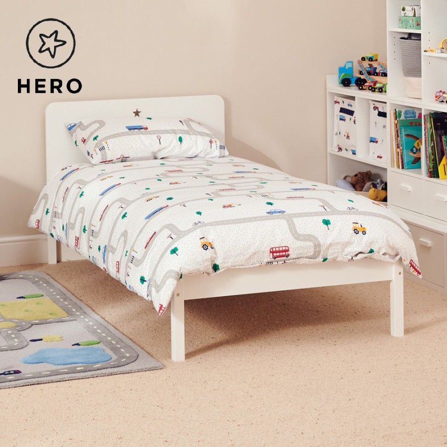 Beds & Mattresses Great Little Trading Co. Single Beds | Star Bright Single Bed, Bright White