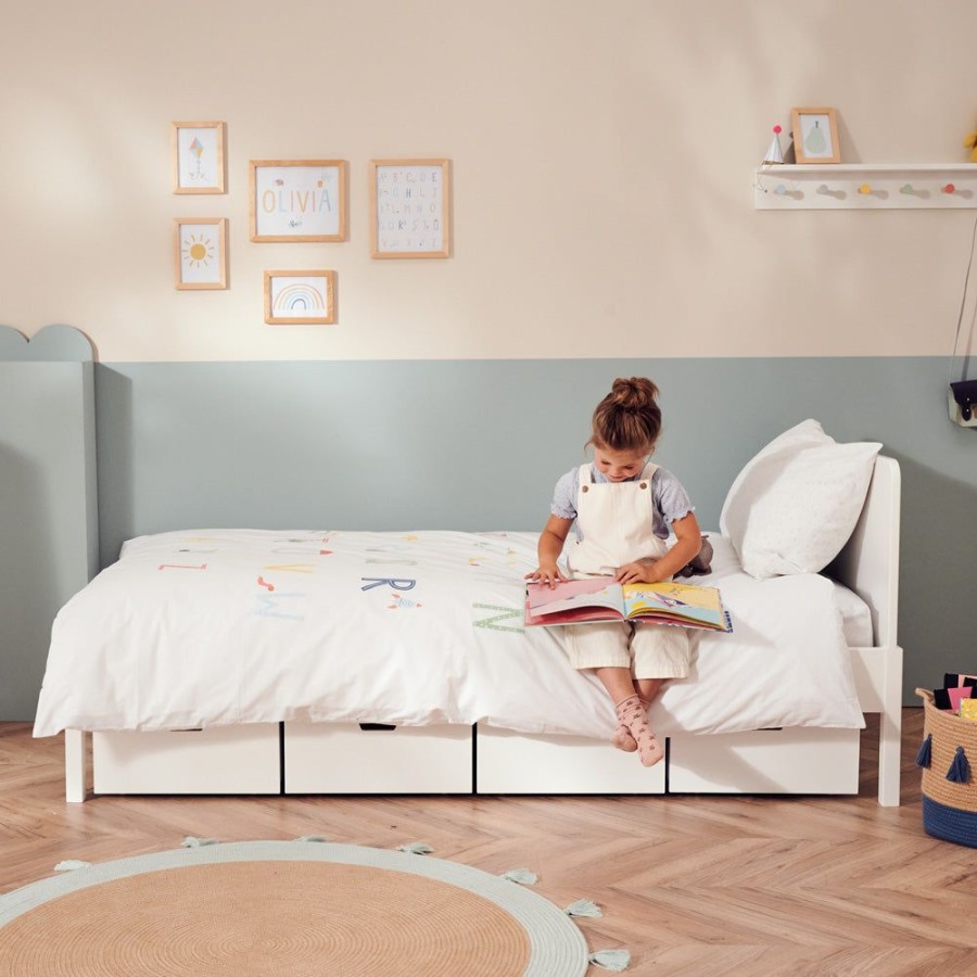 Beds & Mattresses Great Little Trading Co. Single Beds | Star Bright Single Bed, Bright White