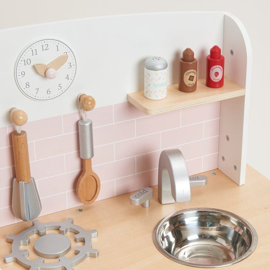 Toys Great Little Trading Co. Play Kitchen Range | Let'S Bake Play Kitchen, Pale Pink