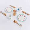 Toys Great Little Trading Co. Play Kitchen Range | Wooden Toy Dinner Set Multi