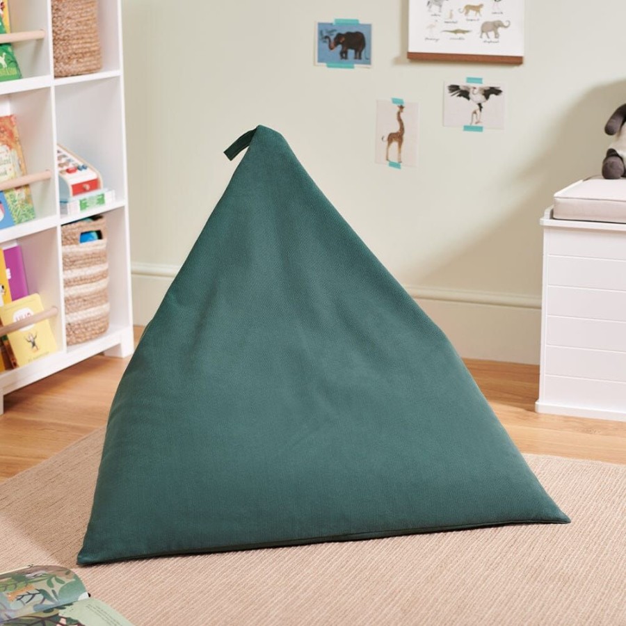 Accessories Great Little Trading Co. Alternative Gifts | Plain Bean Bag, Forest Green