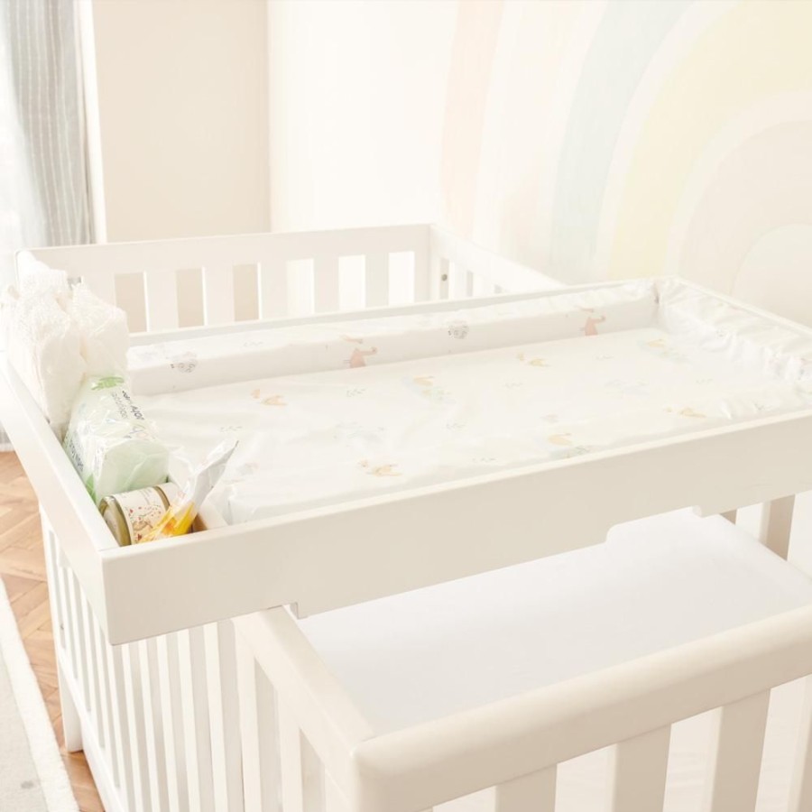 Accessories Great Little Trading Co. Nursery Accessories | Little Wren Cot Top Changer White