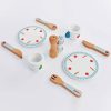 Toys Great Little Trading Co. Play Food | Wooden Toy Dinner Set Multi