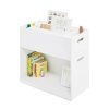 Storage Great Little Trading Co. Storage Furniture | Rackham Storage Set 3, Stackable Bookshelf & Tray Storage White