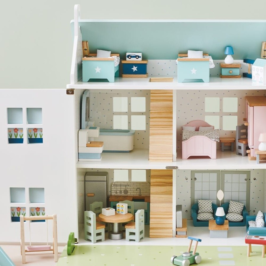 Toys Great Little Trading Co. Dolls & Doll'S Houses | Wooden Doll'S House Furniture, Kitchen Multi