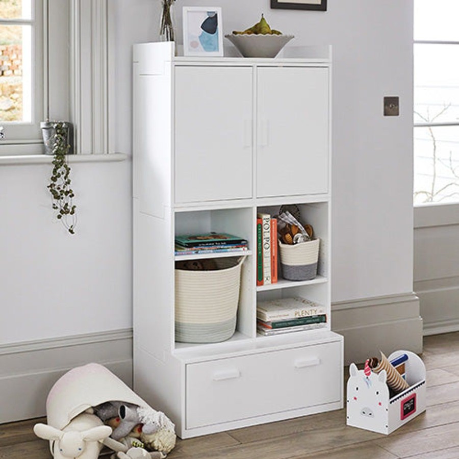 Storage Great Little Trading Co. Stacking Storage | Alba Modular Storage Set 1 (Regular) Bright White