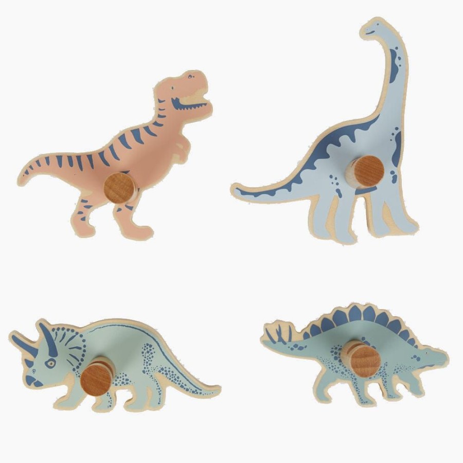 Accessories Great Little Trading Co. Animal Accessories | Animal Hooks, Dinosaur Explorer Natural