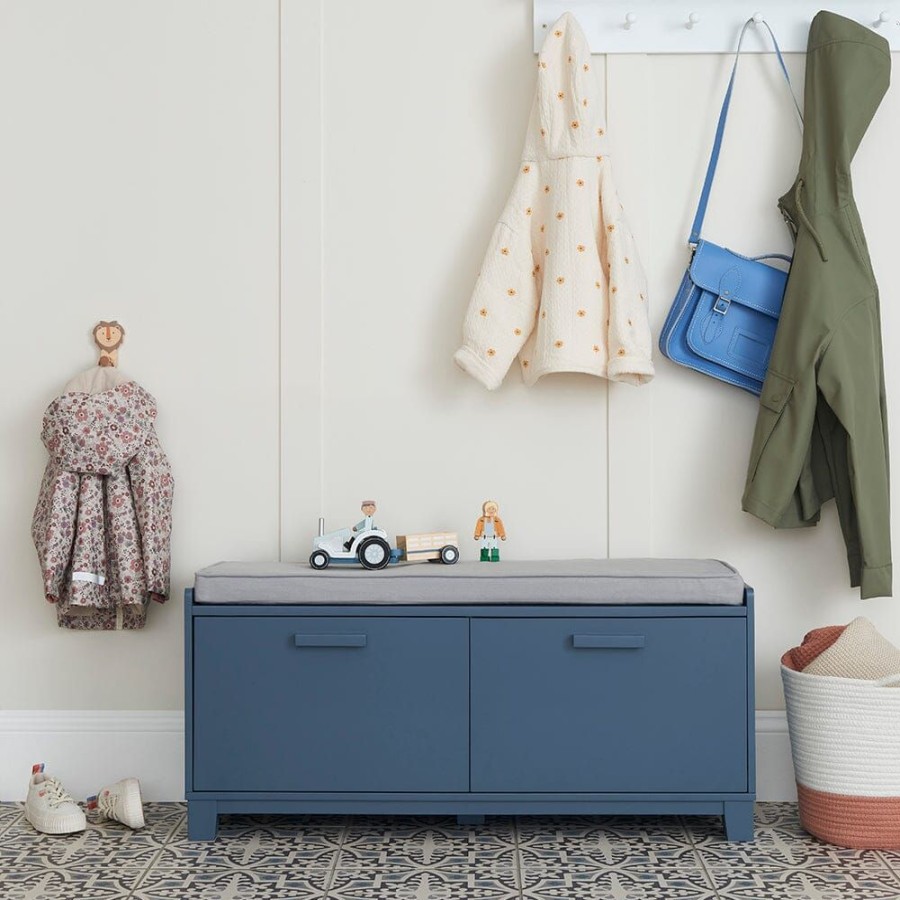 Storage Great Little Trading Co. Storage Benches | Blake Storage Bench, Ocean Blue